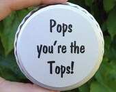 Father's Day Card with Jumbo Bottle Cap and Opener