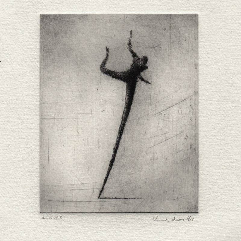 ORIGINAL DRYPOINT "Run II"