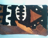 African Mudcloth Clutch, African Clutch Purse, Oversized Clutch, African Fabric