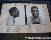 Cleveland Ohio Police Department Criminal MUG SHOT 1954  Man With Cool Glasses
