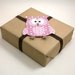 Paper Owl Printable - Pink Layered Papercraft Embellishment