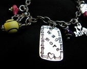 Canine Cancer Hero Silver Charm Tennis Bracelet