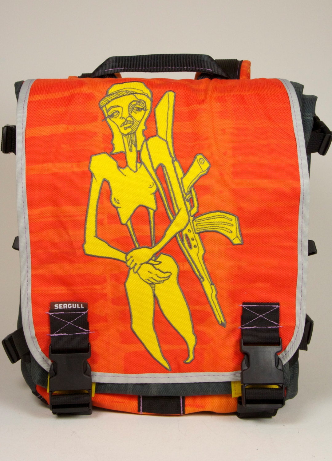 Custom Mini Backpack with Original Artwork  - 10% of Sales  go to Charity
