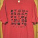 Cats Eco Red Unisex Tshirt