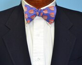 Chattering Teeth Silk Bow Tie