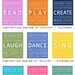 Kids valentines gift. Love print for children, art for childrens valentines day. Inspirational typography 11x14 print by WallFry