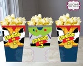 24 -Toy Story Inspired Popcorn or Snack Box - Birthday Party Favor