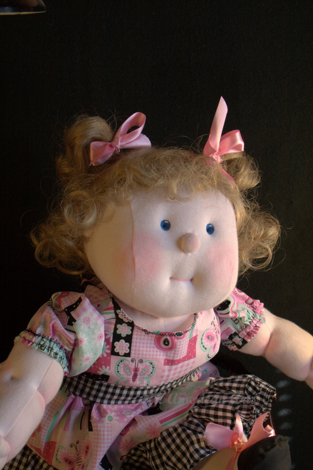 Soft Sculpture Doll Prayer Kid