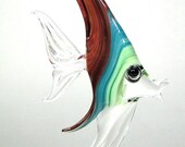 Sealife Glass Fish Ornament Suncatcher Hanging Art