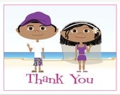 Beach Wedding Thank You Notes
