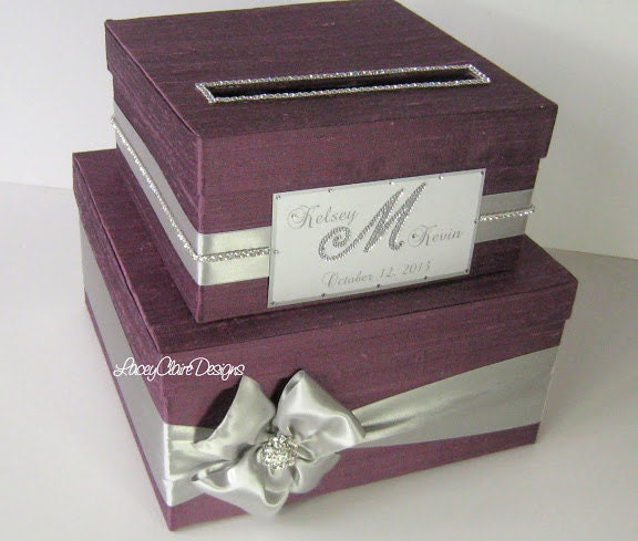 Card Box, Wedding Card Box, Bling Money Box, Gift Card Box - Custom Made