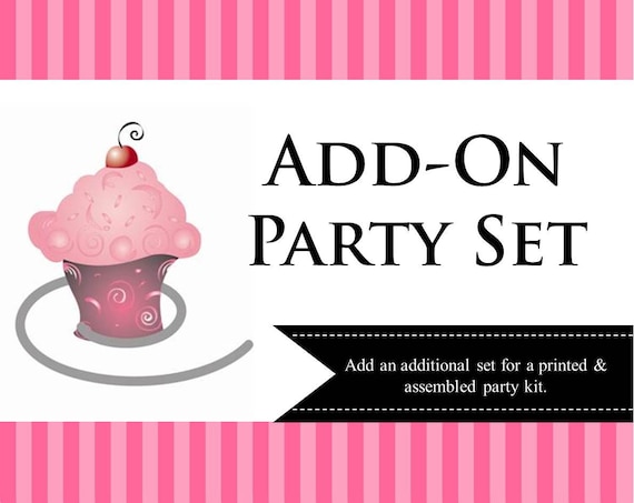 Add-on Party Set for printed and assembled kits Il_570xn