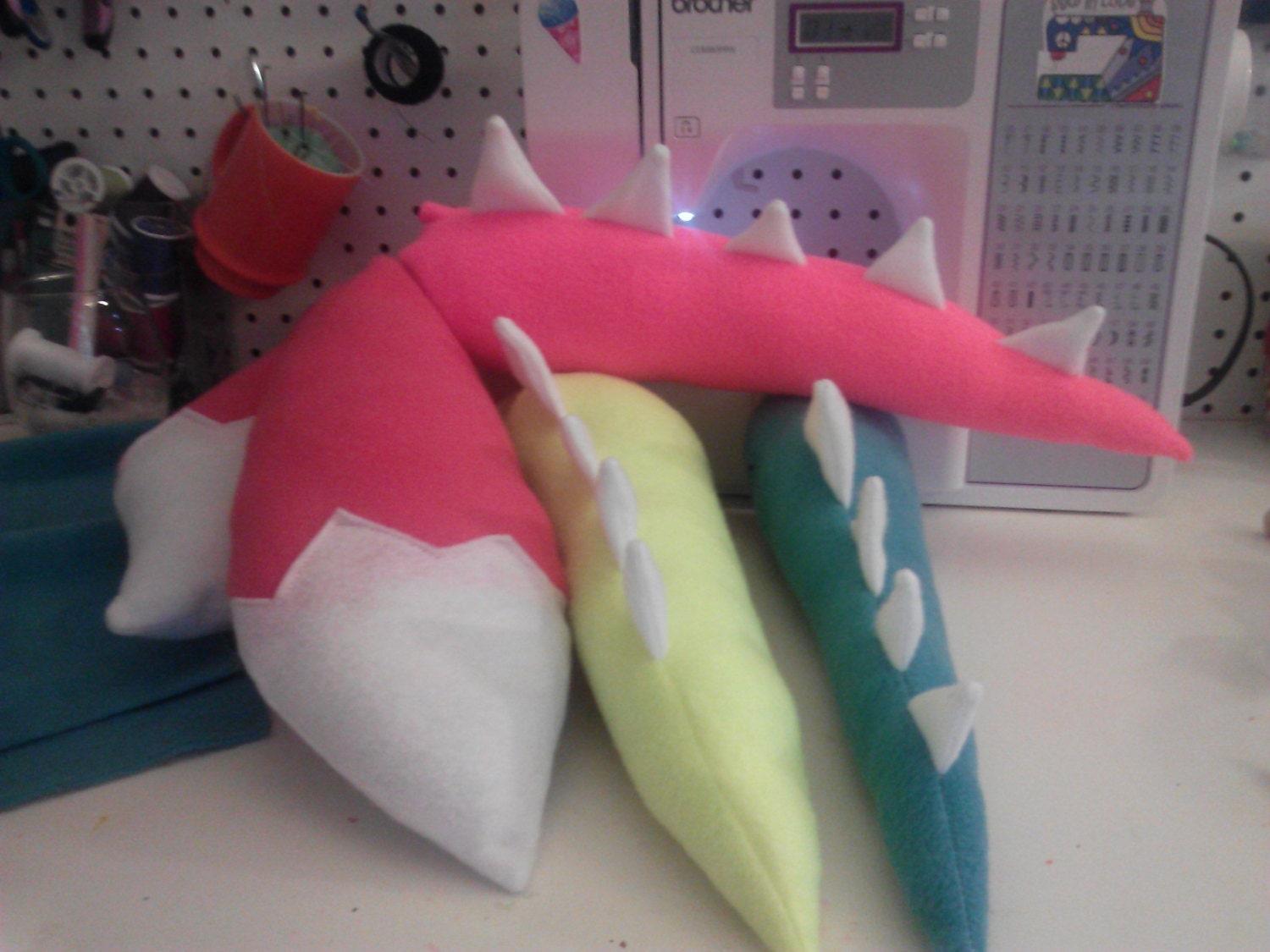 Dinomite Plush pretend play tail