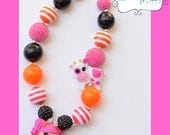 Lala Loopsy Necklace Berry Jars and Jam with Pet Girls Chunky NEcklace