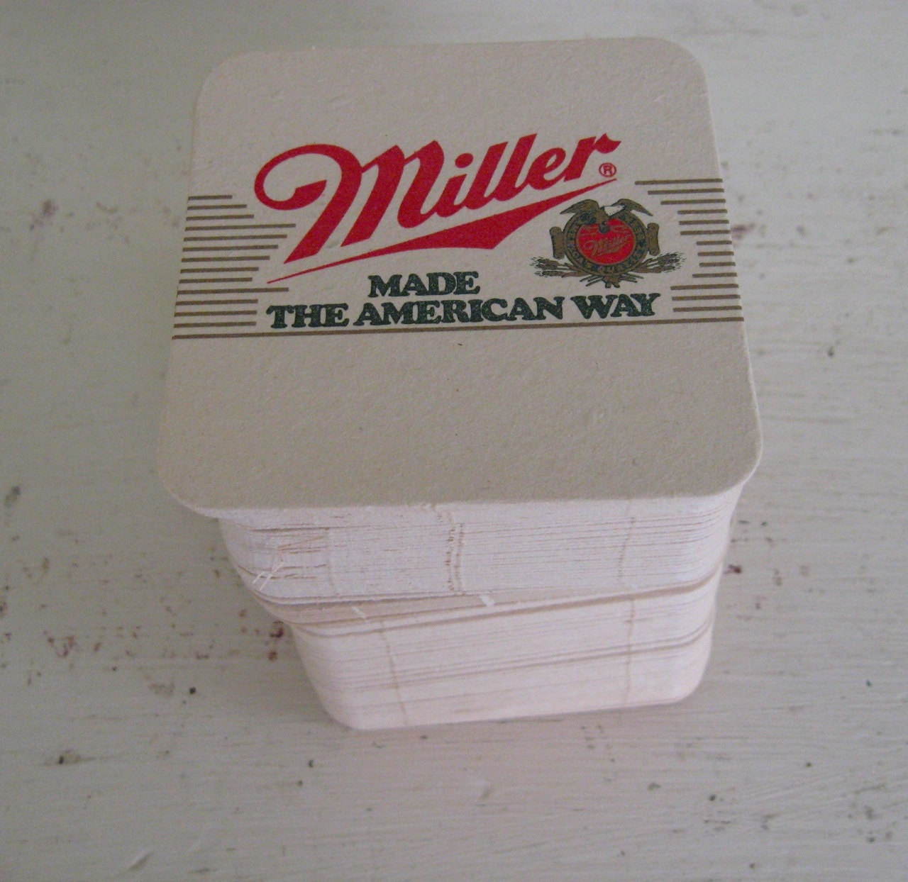 Bar Coasters / Miller Beer Set No 2 - Great for Parties