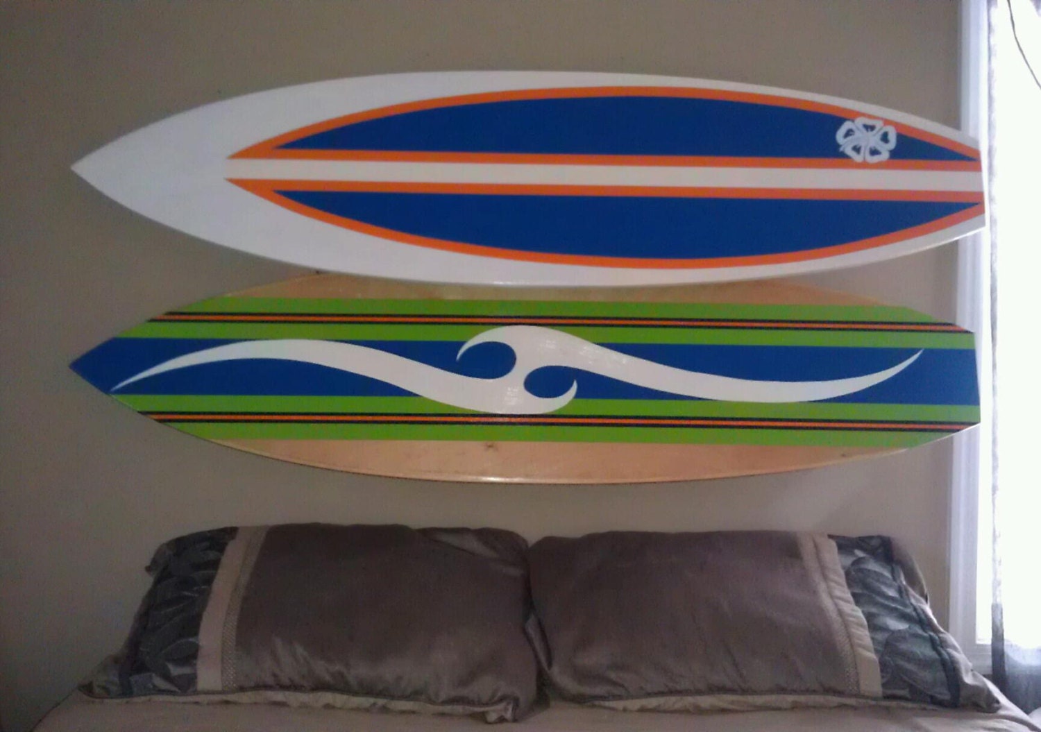 Custom Surfboard Headboard