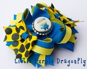 Minion Despicable Me Boutique Layered Hair Bow