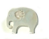 Personalized baby Handprint Elephant