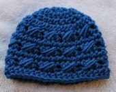 Newborn Boy Sail Away hat Photography Prop textured hat You choose color