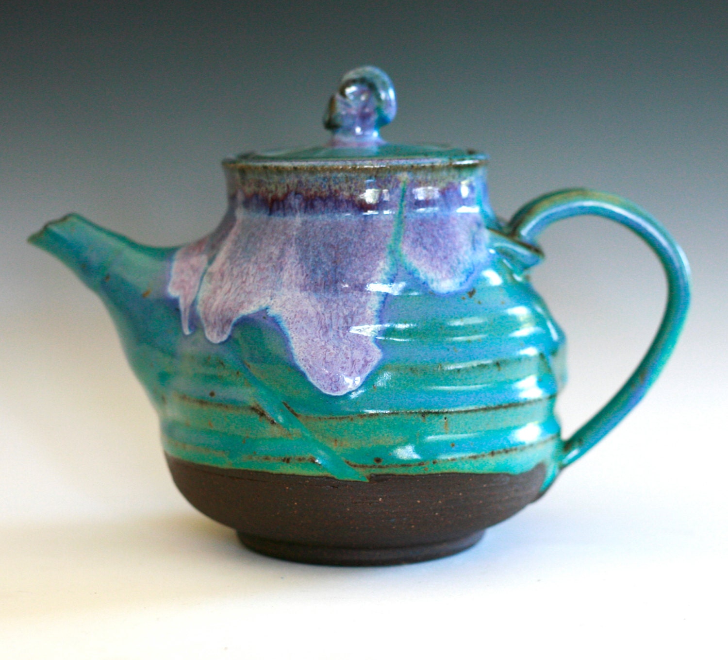 Handmade Ceramic Teapot, Handmade Stoneware Teapot