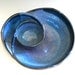 Chip and Dip, handmade ceramic dish, ceramics and pottery