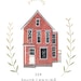 RESERVED for Erin F:  Custom illustrated house portrait