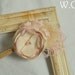 the /petit/ MARGUERITE Couture Boutique Style Flower and Rosette Stretch Lace Headband