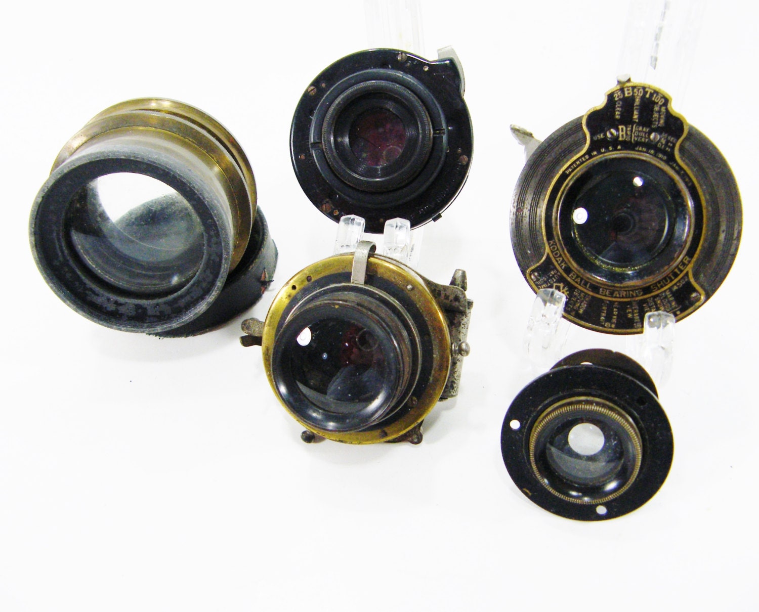 Antique Camera Lens Collection Vintage Supplies