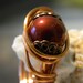 Swarovski Pearl and Copper Wire Wrapped Ring