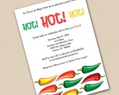 Hot Hot Hot Mexican Fiesta Invitation Il_170x135