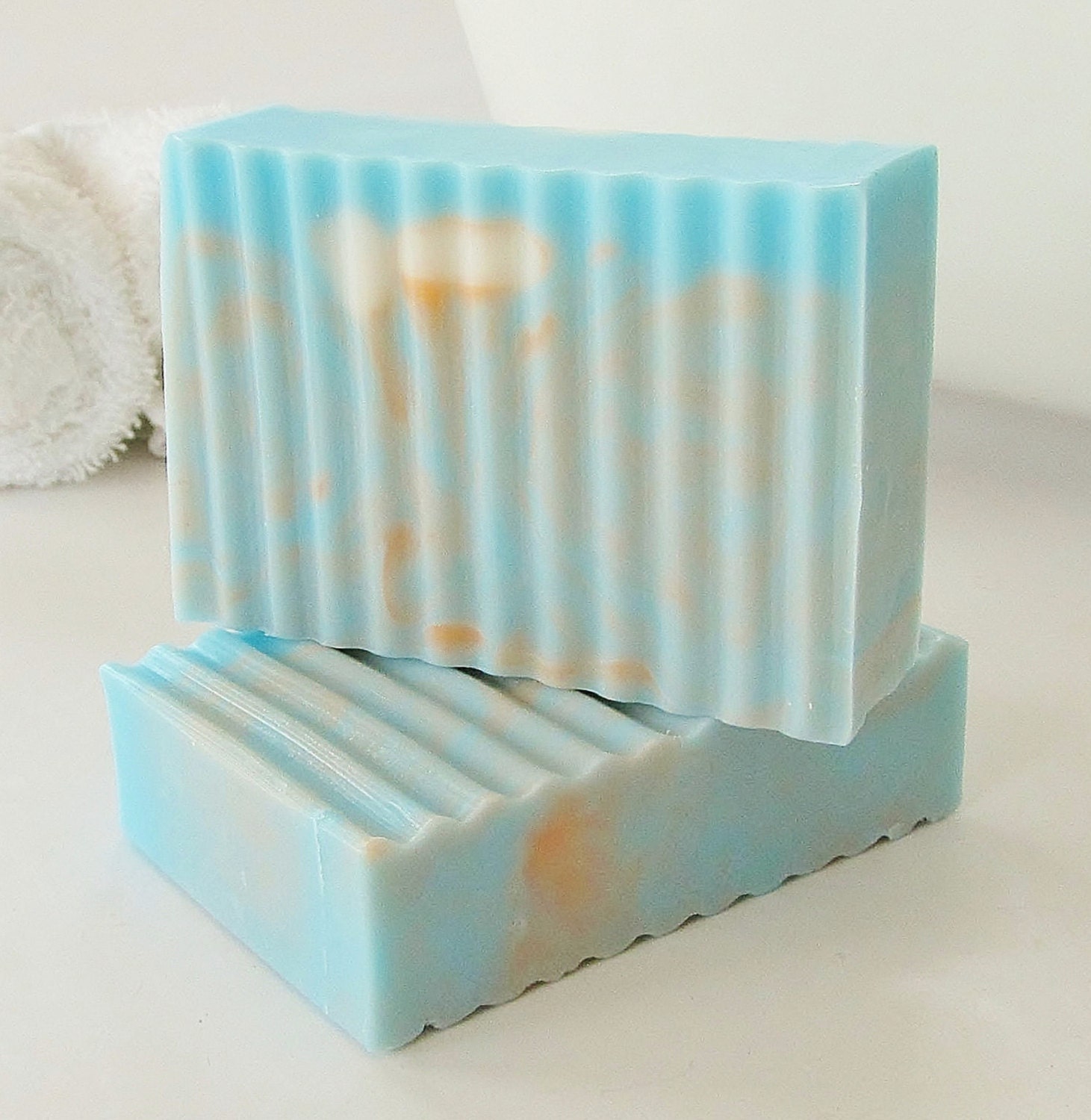 BALANCE Natural Soap - Jasmine, Lily, Lemon & Vanilla scent, handmade, glycerin, vegan, scented, gift