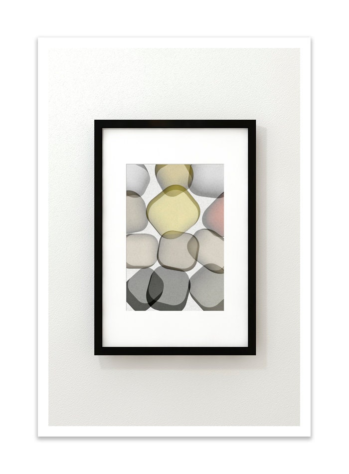 GLASS no.2 - Giclee Print - Contemporary Modern Style Minimalist Modernist  Abstract