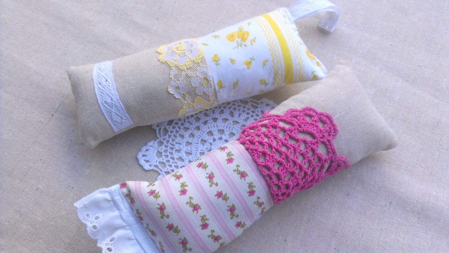 Organic Lavender Sachet Set