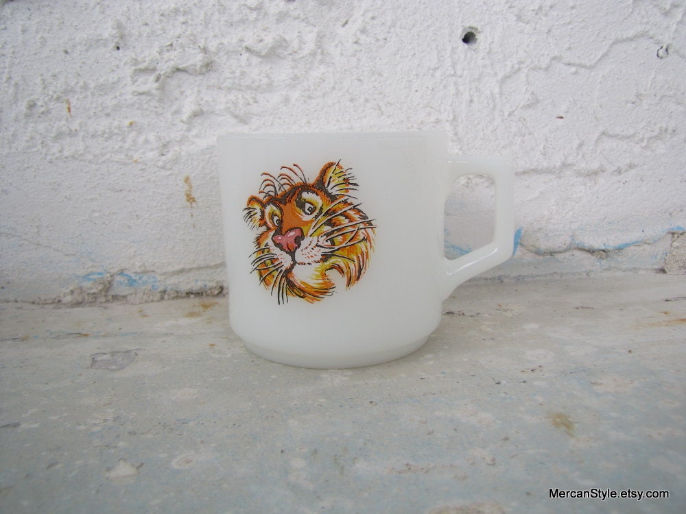 Esso Exxon Fire King Tiger Coffee Mug