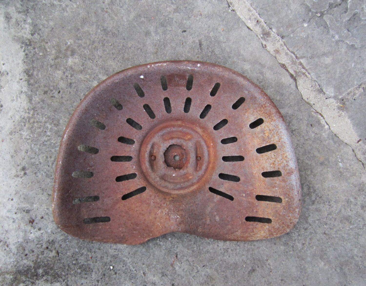 Vintage Antique Tractor Seat