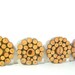 Handmade Vintage Wooden Cedar Log Rustic Coasters