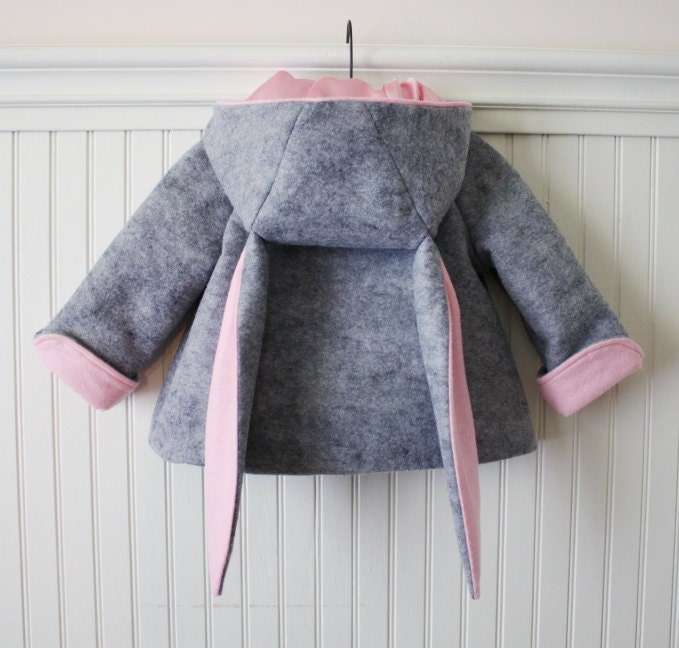 Honey Bunny Coat in Grey