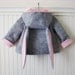 Honey Bunny Coat in Grey