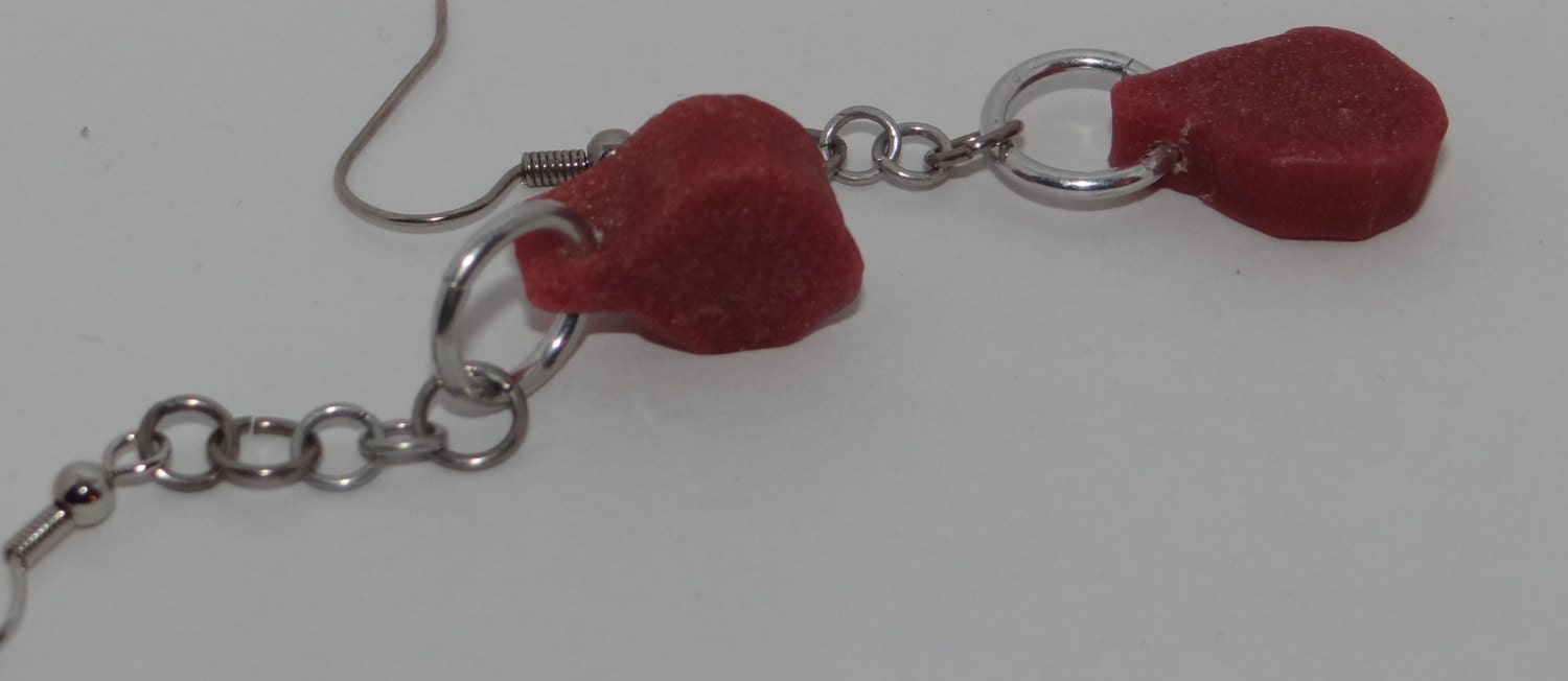 Tear Drop Resin Earrings