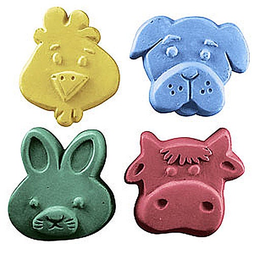Farm Animal Soap Set 4 Kids Dog Chicken Bunny Rabbit Cow U PICK SCENTS & COLOR Party Favor Gift Bath Fun Handmade