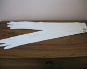 1950's Long Wedding Gloves-Unused with Tag