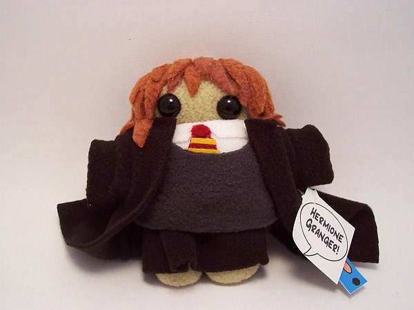 Harry Potter Severus Snape Draco Malfoy Ron Weasley or Hermione Granger Plush Doll Keychain stuffed toy bag charm