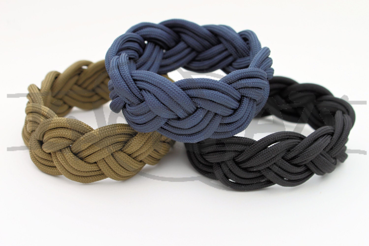 Nantucket Turk's Head Sailor's Knot 550 Paracord Survival Strap Bracelet