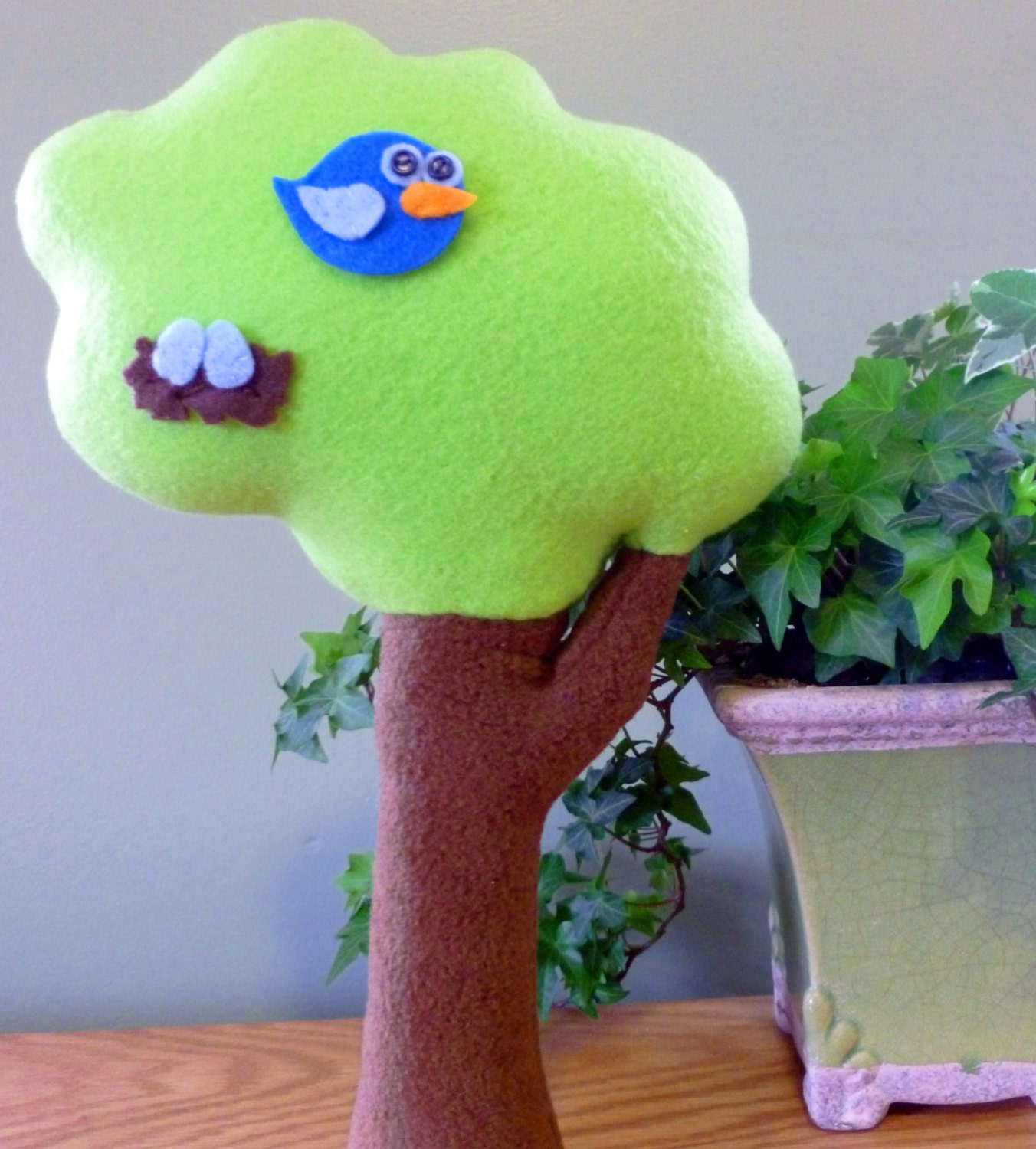 Dual Season Plush Tree Home Decor - Choose your own accessories