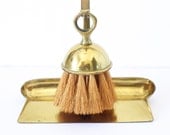 Silent Butler Brass Crumb Catcher Sweeper