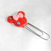 Red Minnie Mouse Bookmark Gift Card Holder