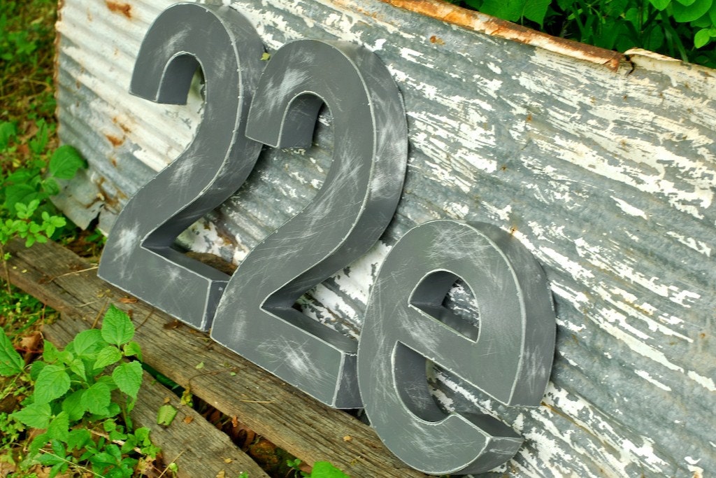 Metal Letter, Metal Typography, Custom Metal Letters - Drop Metal - Custom Order