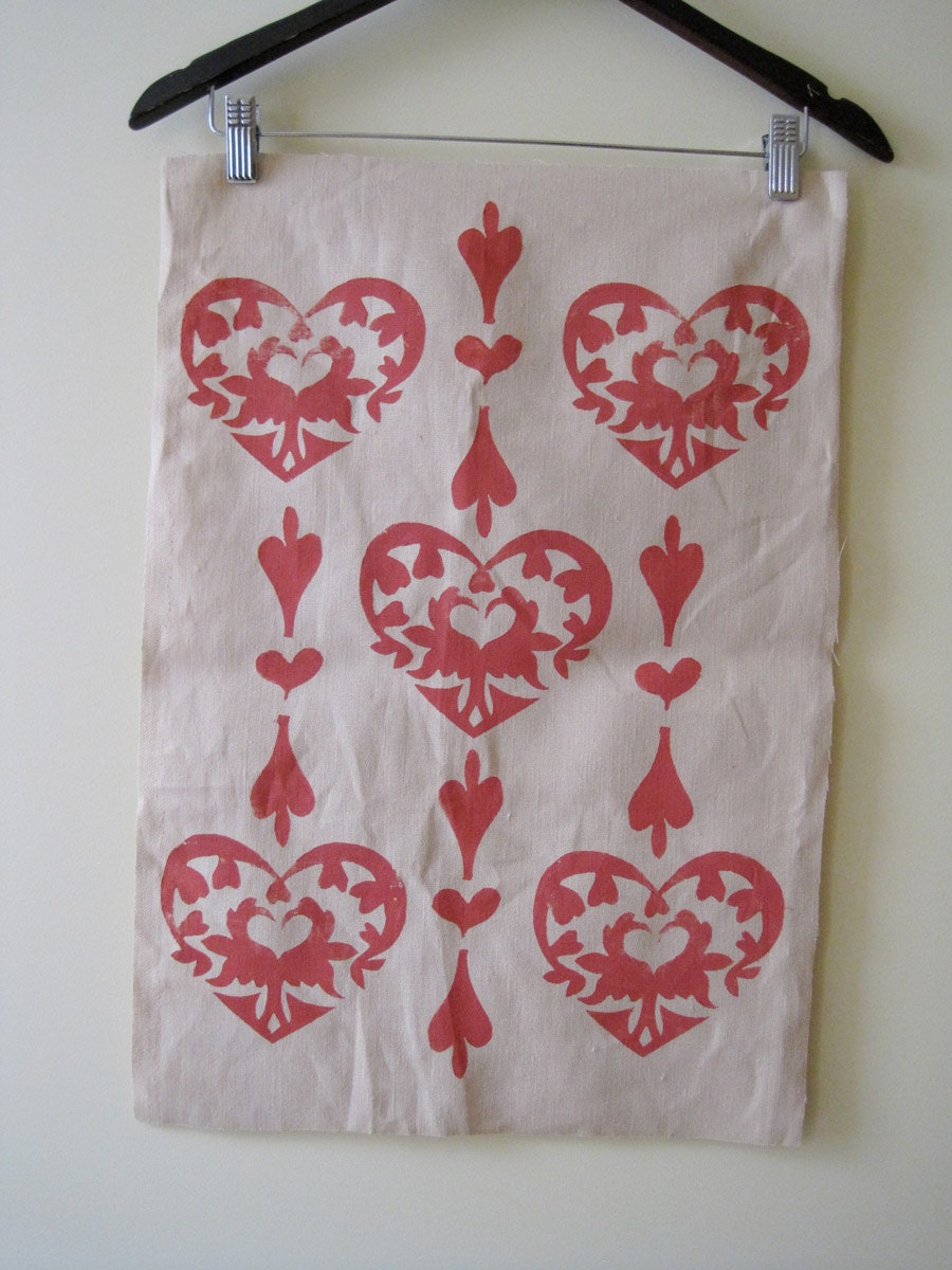 Valentine's Day Baroque Style Furoshiki Gift Wrap