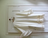Alternative Wedding.Tattered Shabby.Upcycled.100 % Wool Bridesmaid dress.Natural Wedding, Alternative Wedding Dress,Shabby Chic. OOAK
