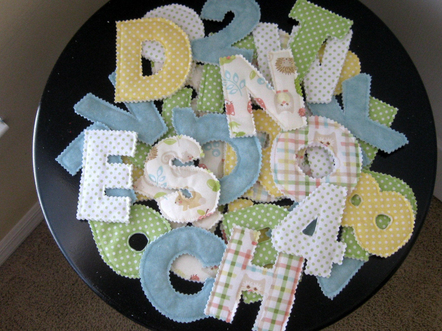 Fabric ABC's- Girl